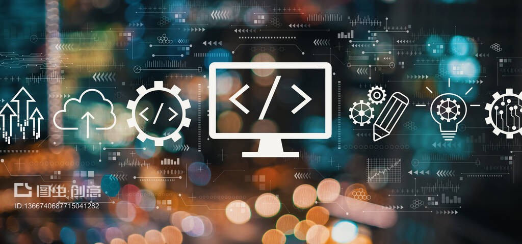 模糊城市燈光的網絡開發(fā)概念